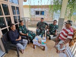 Pererat Sinergi Jelang HUT TNI ke-81, Koramil Kalibaru Sambangi Tokoh Masyarakat