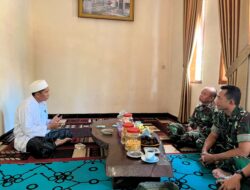 Jelang HUT ke-81 TNI, Danramil Glagah Pererat Silaturahmi dengan Tokoh Agama