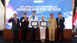 FIKKIA Unair Banyuwangi Lantik 24 Dokter Hewan, Wabup Mujiono Ajak Perkuat Keamanan Pangan vf