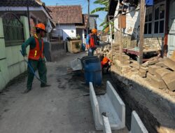 Pembangunan Drainase Kebonwaris, Warga Berharap Tak Lagi Lingkungannya Tergenang