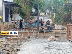 Dorong Ekonomi Warga, Pemkab Malang Mulai Bangun Jembatan Kedungrejo