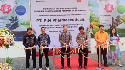 BPOM Apresiasi PIM Pharmaceuticals Pasuruan, Produksi Bahan Tambahan Obat dari Singkong dan Jagung