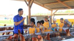 SAE Paswangi Lapas Banyuwangi Jadi Laboratorium Alam, Puluhan Siswa SD Belajar Ketahanan Pangan