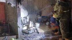 Diduga Lupa Matikan Kompor, Dapur Rumah di Ketapang Banyuwangi Terbakar