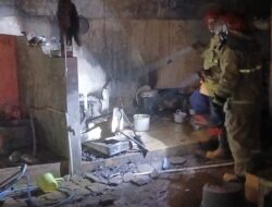 Diduga Lupa Matikan Kompor, Dapur Rumah di Ketapang Banyuwangi Terbakar