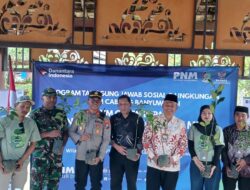 PNM Green Impact di Wisata Jopuro, Babinsa dan Forkopimka Glagah Tanam Pohon untuk Lestarikan Lingkungan