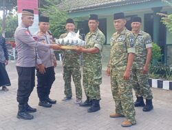 HUT ke-81 TNI, Koramil Tegaldlimo Gelar Tasyakuran dan Santuni Anak Yatim