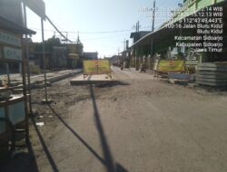 Progres Capai 56 Persen, Jalan Sidokumpul–Blurukidul Ditutup Sementara Demi Percepatan Proyek