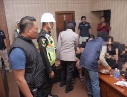 Cegah Peredaran Narkoba, Polres Blitar Gelar Operasi Gabungan di Tempat Hiburan Malam