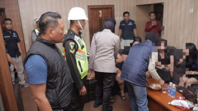 Cegah Peredaran Narkoba, Polres Blitar Gelar Operasi Gabungan di Tempat Hiburan Malam