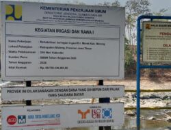 Dituding “Proyek Siluman”, Kontraktor Irigasi Molek Rp99,7 Miliar Akhirnya Buka Suara
