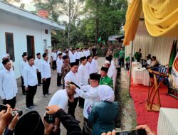 Gus Shobih Buka Diklatsar Banser ke-27 dan PKD Ansor ke-24 di Wonorejo
