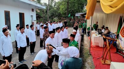Gus Shobih Buka Diklatsar Banser ke-27 dan PKD Ansor ke-24 di Wonorejo