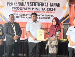 Pemdes Randupitu Bagikan 800 Sertifikat PTSL 2026, Warga Dapat Kepastian Hukum Tanah