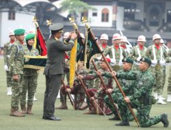 Ukir Prestasi Pengabdian; Yonif 502 Kostrad Terima Penghargaan Samkarya Nugraha