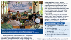 Antisipasi Kebakaran dan Kekeringan, Babinsa Purwoharjo Perkuat Sinergi Lintas Sektor